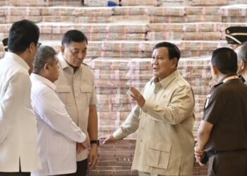 Presiden Prabowo Saksikan Penyerahan Uang Sitaan Rp13 Triliun Kasus Korupsi CPO